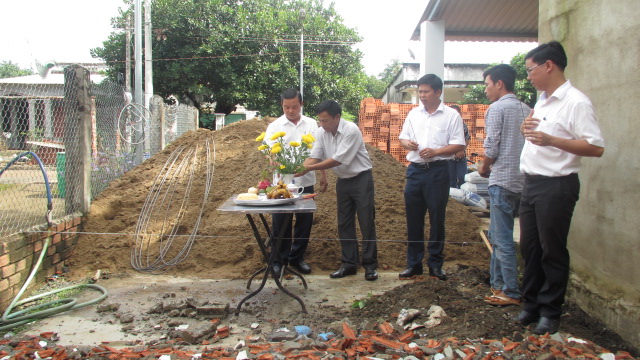 Sở Xây dựng khởi công nhà tình thương cho hộ nghèo tại  xã Đồng Tâm, huyện Đồng Phú
